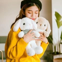 Kinky Cloth Cute Bunny With Sweaters Plush Doll Pet Play