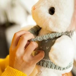 Kinky Cloth Cute Bunny With Sweaters Plush Doll Pet Play