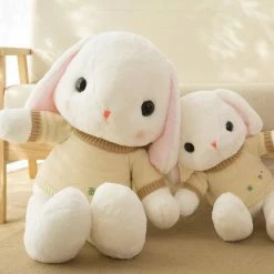 Kinky Cloth Cute Bunny With Sweaters Plush Doll Pet Play