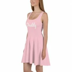 Kinky Cloth ABDL - Adult Baby Daddy Pastel Pink Skater Dress 6 Kinky Cloth ABDL - Adult Baby Daddy Pastel Pink Skater Dress