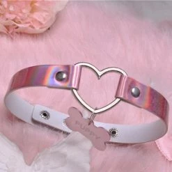 Kinky Cloth DDLG - Daddy / Little DADDY & PUPPY Dog Bone Choker