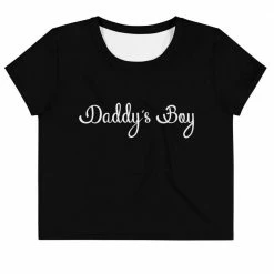 Kinky Cloth DDLG - Daddy / Little Daddy's Boy Crop Top Tee