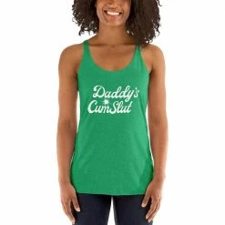 Kinky Cloth Daddy's Cumslut Tank Top BDSM