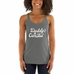 Kinky Cloth Daddy's Cumslut Tank Top BDSM