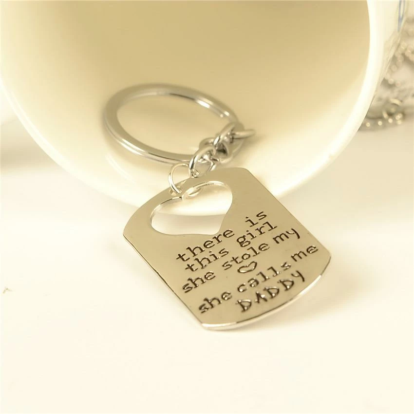 Kinky Cloth Daddy's Girl Keychain Necklace & Keychain Set 3 Kinky Cloth Daddy's Girl Keychain Necklace & Keychain Set