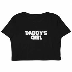 Kinky Cloth Daddy's Girl Organic Crop Top