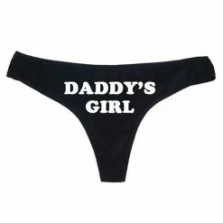 Kinky Cloth Daddy's Girl Thong Panties ABDL - Adult Baby