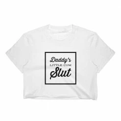 Kinky Cloth Daddy's Little Cum Slut Top ABDL - Adult Baby