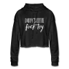 SPOD Daddy's Little Fuck Toy Cropped Hoodie DDLG - Daddy / Little