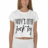 Kinky Cloth Daddy's Little Fuck Toy Oversized Crop Top