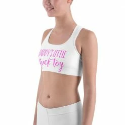 Kinky Cloth Daddy's Little Fuck Toy Sports Bra Top