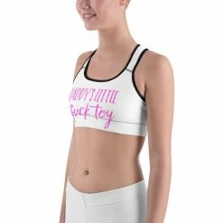 Kinky Cloth Daddy's Little Fuck Toy Sports Bra Top