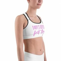 Kinky Cloth Daddy's Little Fuck Toy Sports Bra Top