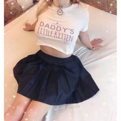Kinky Cloth Daddy's Little Kitten Top DDLG - Daddy / Little