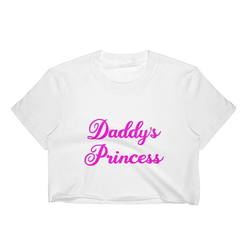 Kinky Cloth DDLG - Daddy / Little Daddy's Princess Crop Top 1 Kinky Cloth DDLG - Daddy / Little Daddy's Princess Crop Top