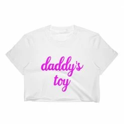 Kinky Cloth Daddy's Toy Crop Top DDLG - Daddy / Little