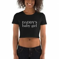 Kinky Cloth DDLG - Daddy / Little Daddy's Baby Girl Crop Top Tee