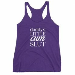 Kinky Cloth Daddys Little Cum Slut Tank Top