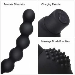Kinky Cloth Anal Beads DB2X Clitoris And Bead Vibrator