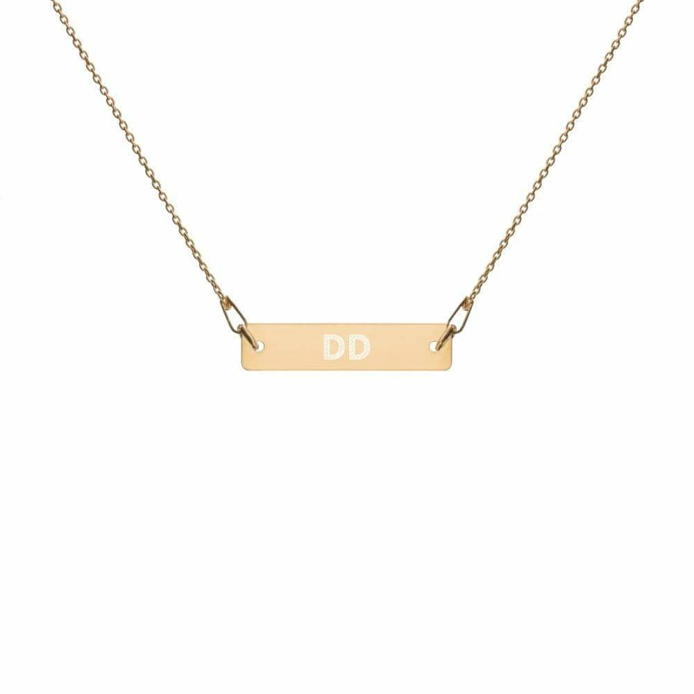 Kinky Cloth DD Daddy Dominant Engraved Silver Chain Necklace 2 Kinky Cloth DD Daddy Dominant Engraved Silver Chain Necklace