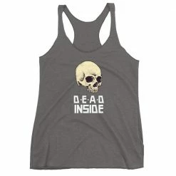 Kinky Cloth Dead Inside Tank Top Goth