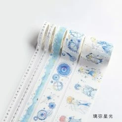 Kinky Cloth Stickers Decorative Washi Tape Sticker Set