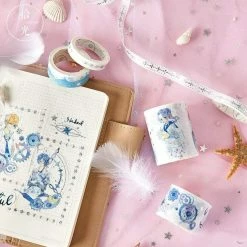 Kinky Cloth Stickers Decorative Washi Tape Sticker Set