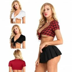 Kinky Cloth Deep V Plunge Tie Up Bolero Top 22 Kinky Cloth Deep V Plunge Tie Up Bolero Top