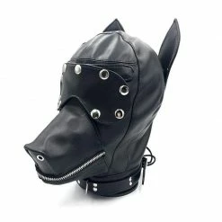 Kinky Cloth Dog Pet Play Mask