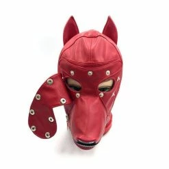 Kinky Cloth Dog Pet Play Mask