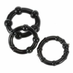 Kinky Cloth On Sale Dots Penis Ring 3Pcs/Set