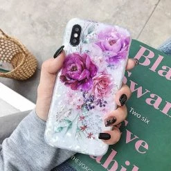 Kinky Cloth Dream Shell Vintage Flower IPhone Cases