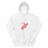 Kinky Cloth Dripping Pink Banana Unisex Hoodie Kawaii