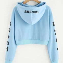 Spocket Top & Tees East Coast Crop Hoodie