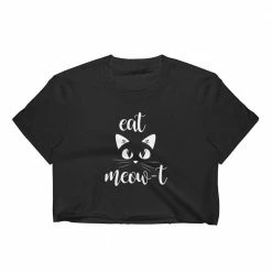 Kinky Cloth Eat Meow-t Crop Top