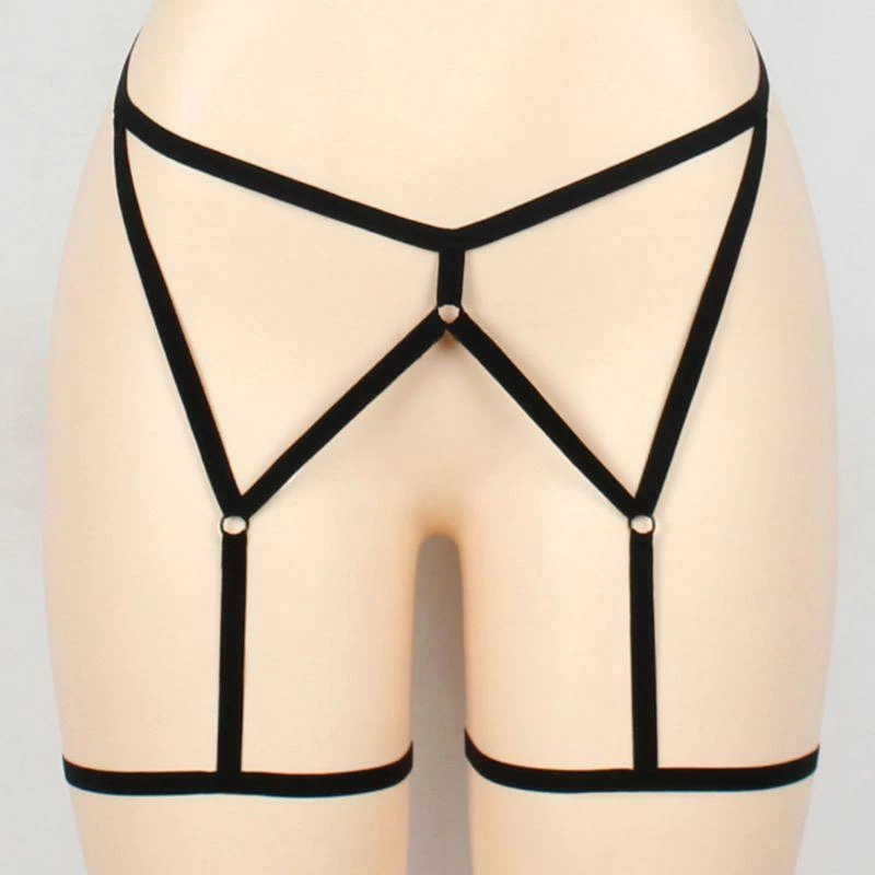 Kinky Cloth Elastic Bandage Body Harness 6 Kinky Cloth Elastic Bandage Body Harness
