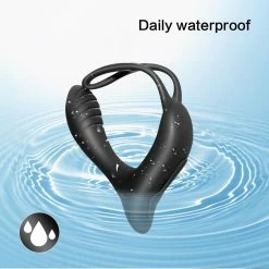 Kinky Cloth Electric Eel Prostate Massager Vibrator With Remote Prostate Massagers
