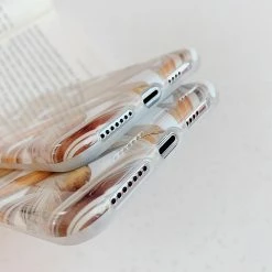 Kinky Cloth Electroplated Vintage Gold Leaf IPhone Case Phone Cases