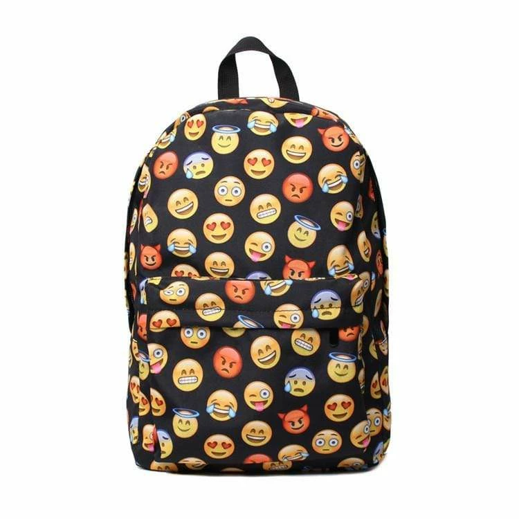 Kinky Cloth Backpacks & Bags Emoji Backpack 8 Kinky Cloth Backpacks & Bags Emoji Backpack