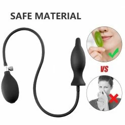 Kinky Cloth Expandable Silicone Inflatable Anal Dilator Anal Toys