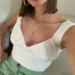 Kinky Cloth Top & Tees Fair Maiden Crop Top Cami