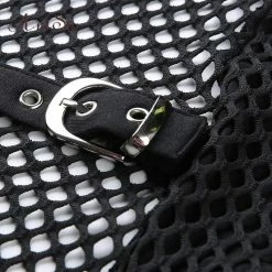 Kinky Cloth Fishnet Halter Tank Top