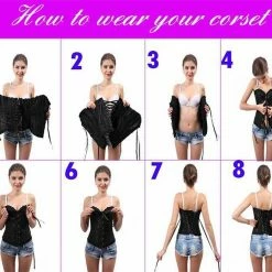 Kinky Cloth Floral Lace Leather Corset Lingerie & Panties 19 Kinky Cloth Floral Lace Leather Corset Lingerie & Panties