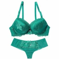 Kinky Cloth Floral Lace Push Up Bra Cosplay