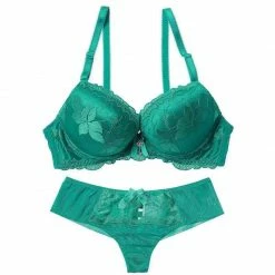 Kinky Cloth Floral Lace Push Up Bra Cosplay