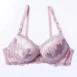 Kinky Cloth Floral Lace Push Up Bra Cosplay