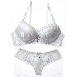 Kinky Cloth Floral Lace Push Up Bra Cosplay