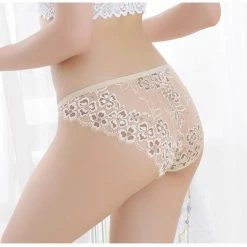 Kinky Cloth Lingerie & Panties Floral Lace See-Through Bikini