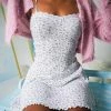 Kinky Cloth Floral Print Sleeveless Mini Dress