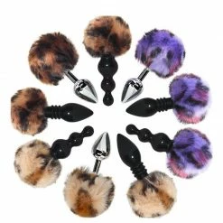 Kinky Cloth Fox Bunny Tail Butt Plug